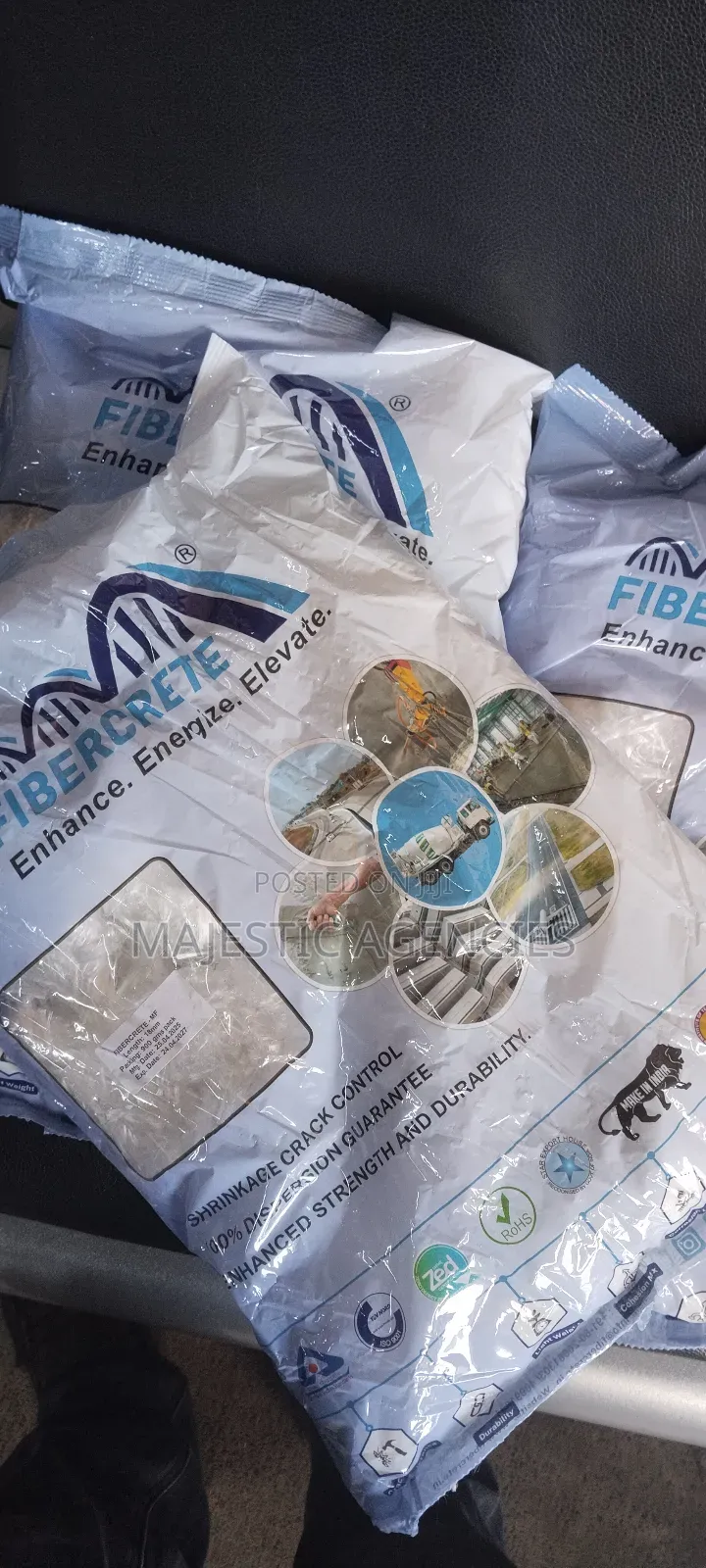 Polymer Fibre for Concrete Motor and Grout