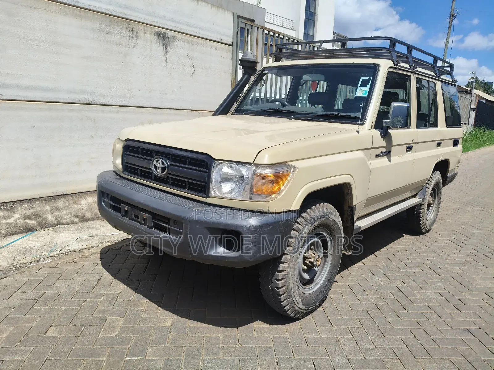 Toyota Land Cruiser 79 Series 2010 Brown