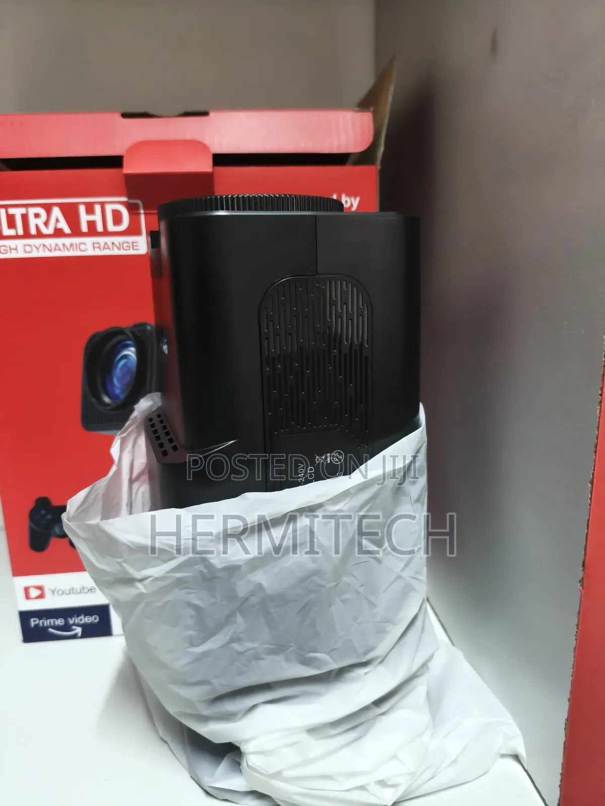 Hy 320 Android Tv 11 System Gaming Projector Display Size of 200 Inch