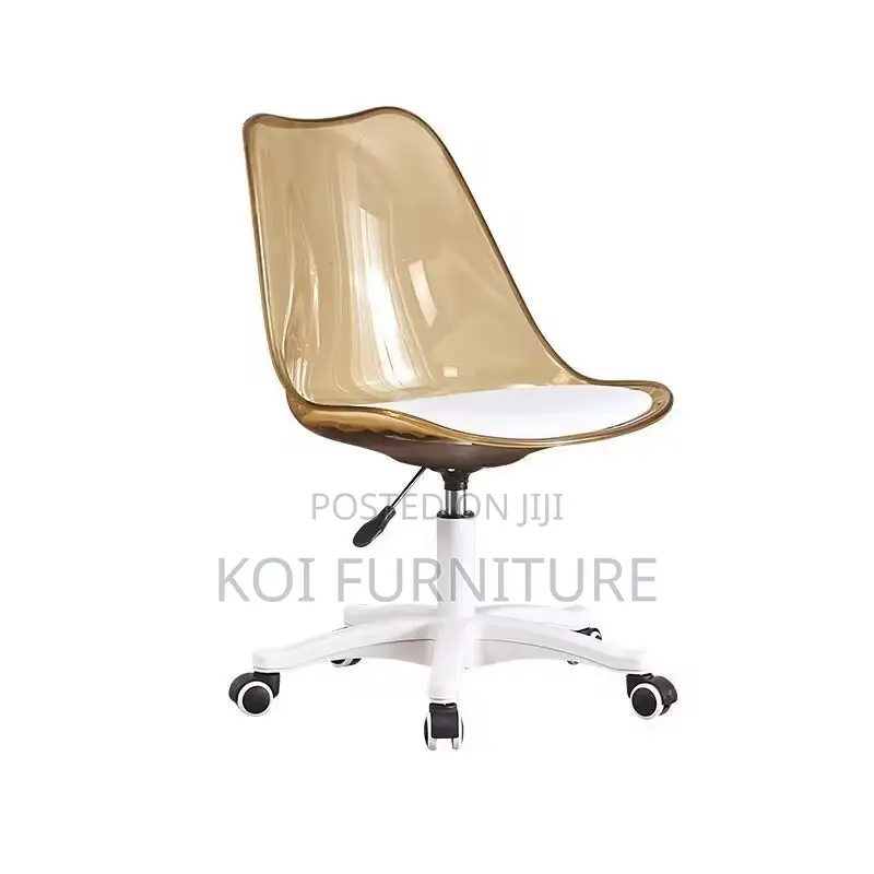 Dining Chairs; Swivel Ergonomic Mid Backrest Office Home Dining Chairs