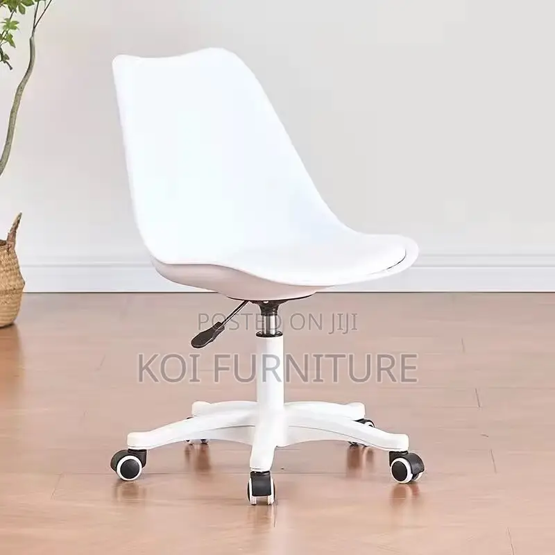 Dining Chairs; Swivel Ergonomic Mid Backrest Office Home Dining Chairs