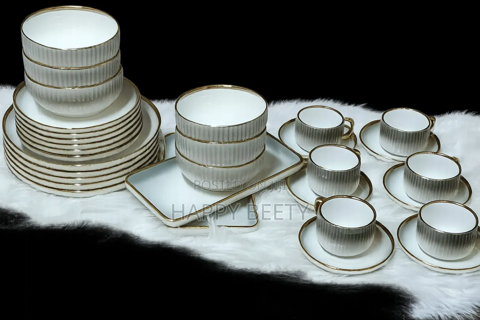Elegant European Porcelain Dinner Set 32pcs Dinner Set