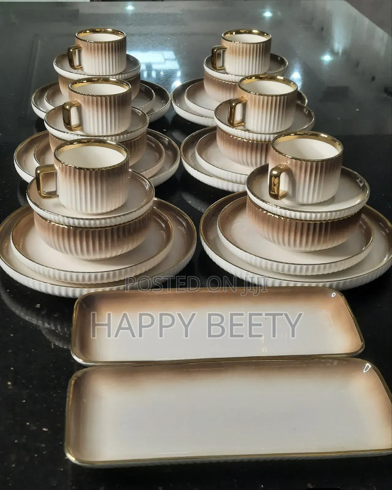 Elegant European Porcelain Dinner Set 32pcs Dinner Set