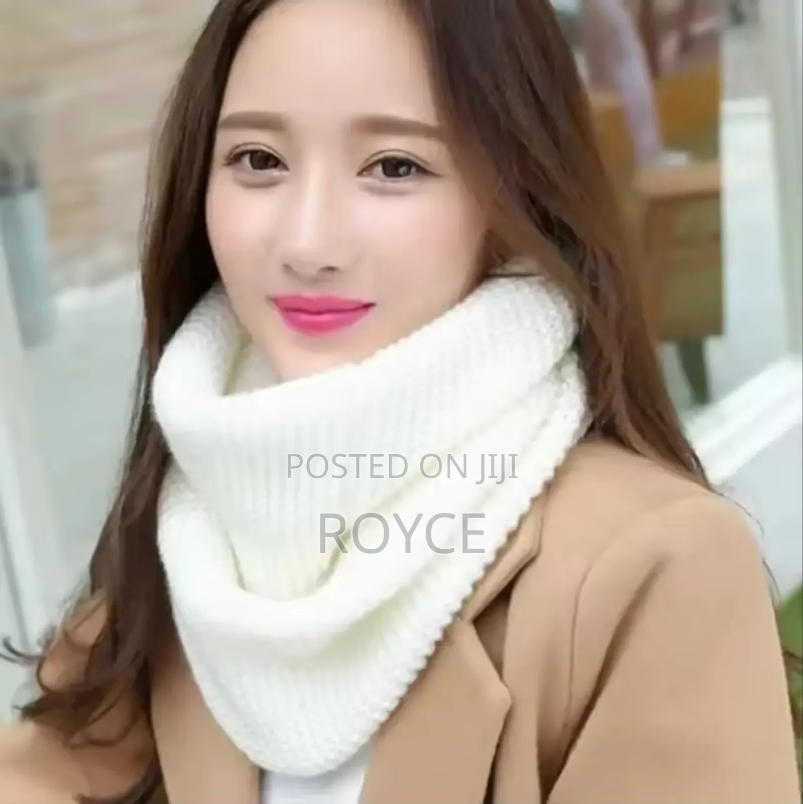 Warm Knitted Woolen Scarf
