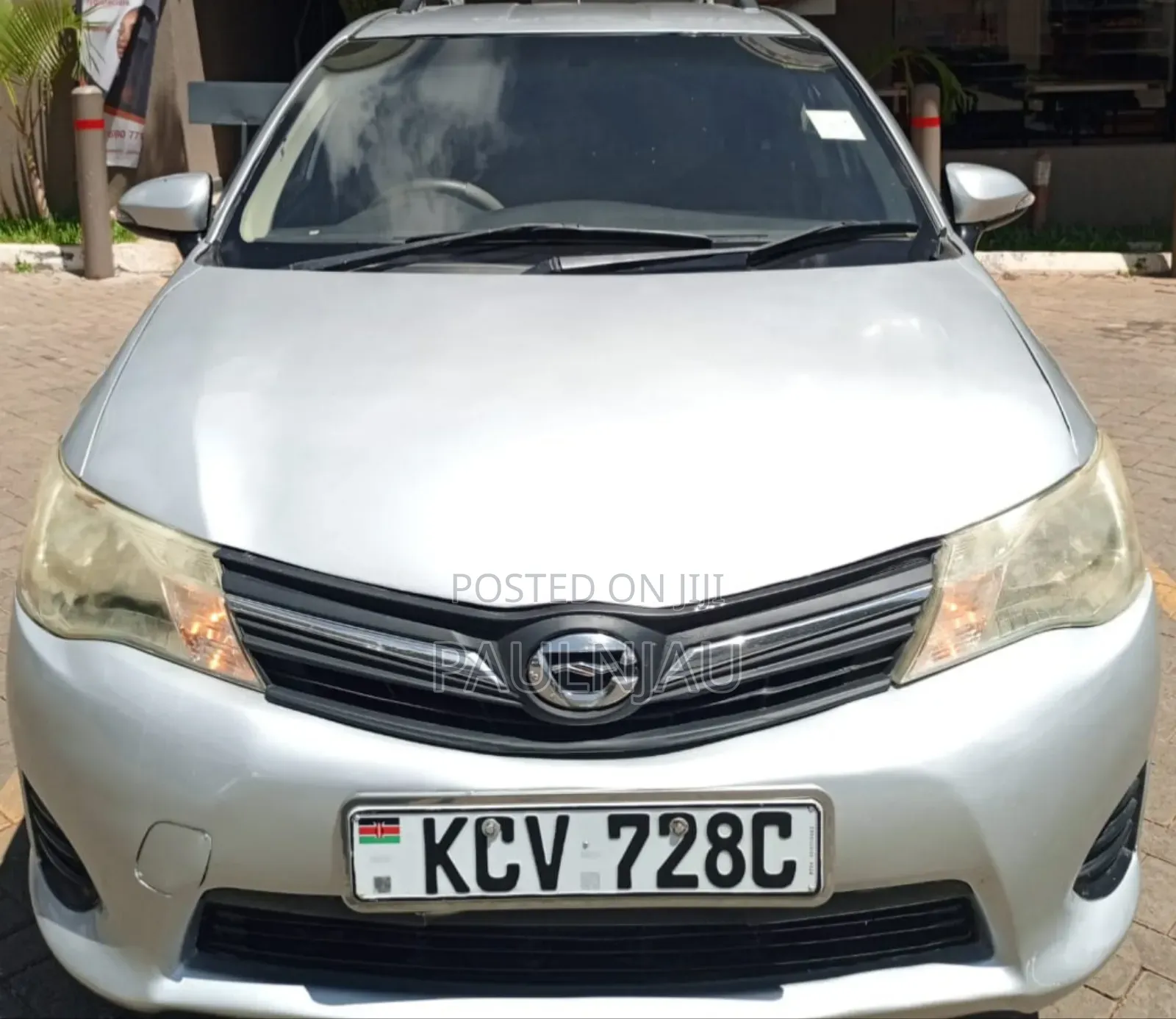 Toyota Corolla Fielder 2013 Silver