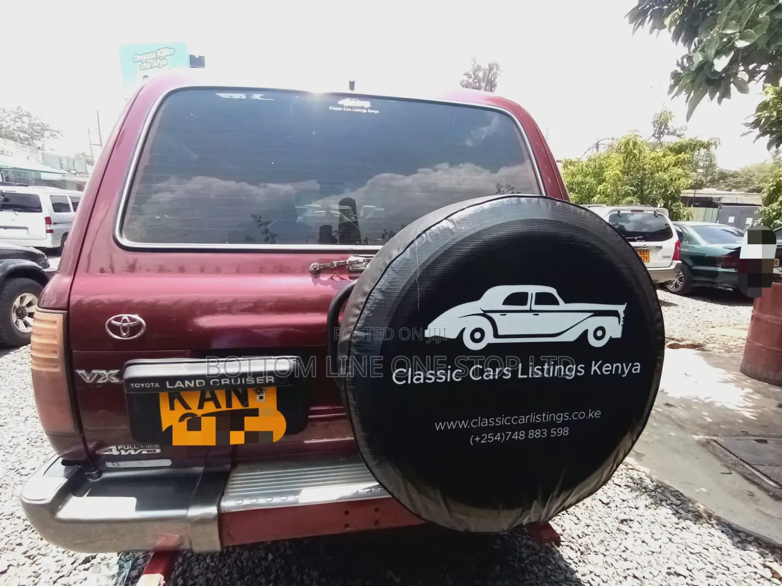 Toyota Land Cruiser 1998 Red