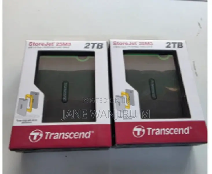 Transcend External HDD 2tb|