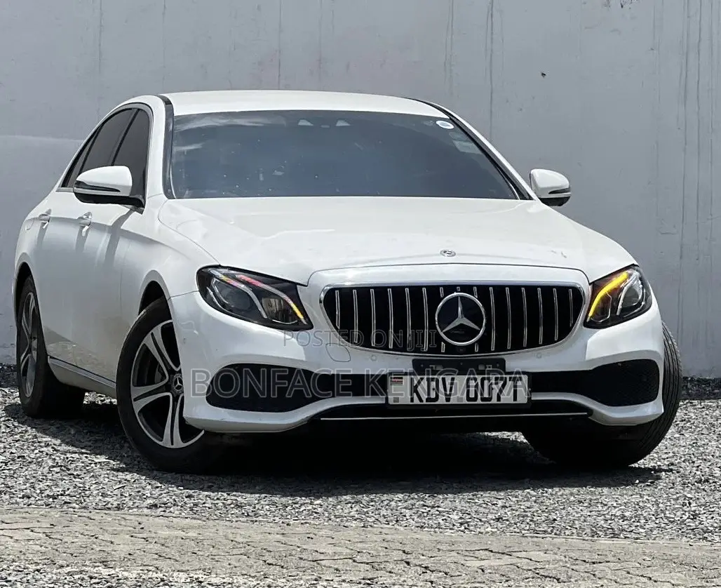 Mercedes-Benz E200 2017 White