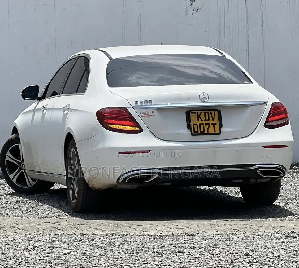 Mercedes-Benz E200 2017 White