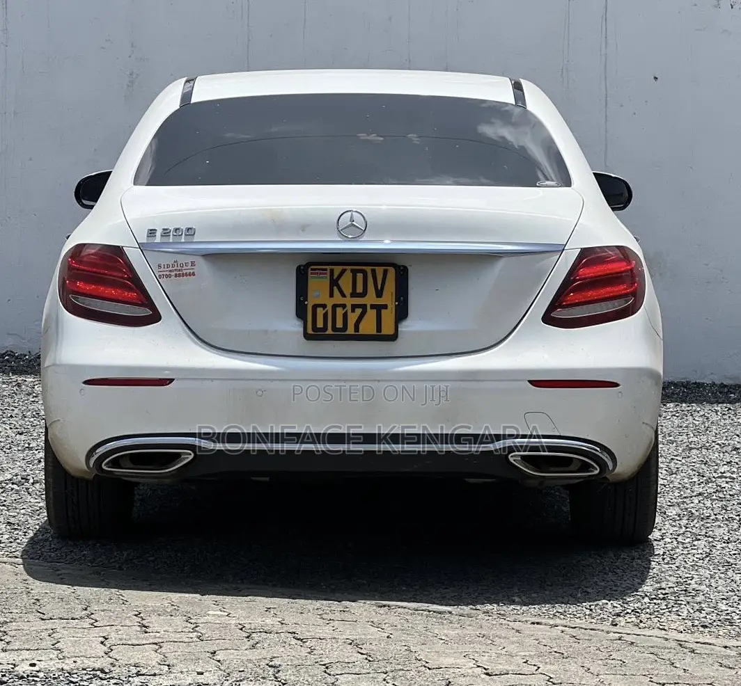 Mercedes-Benz E200 2017 White
