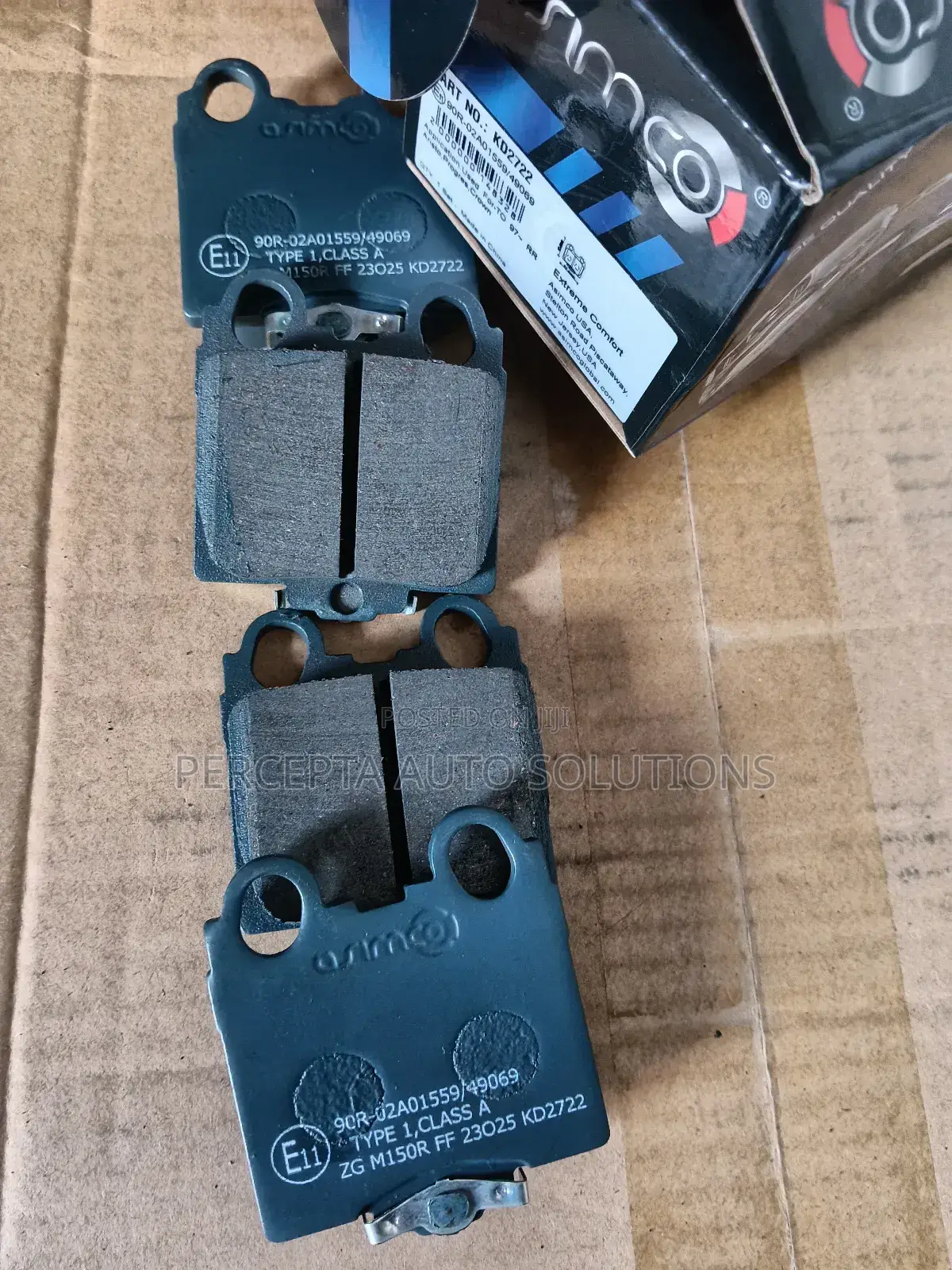 Toyota Mark Ii,Markx Grx120,Crown Grs180 Asimco Rear Brake Pads Kd2722