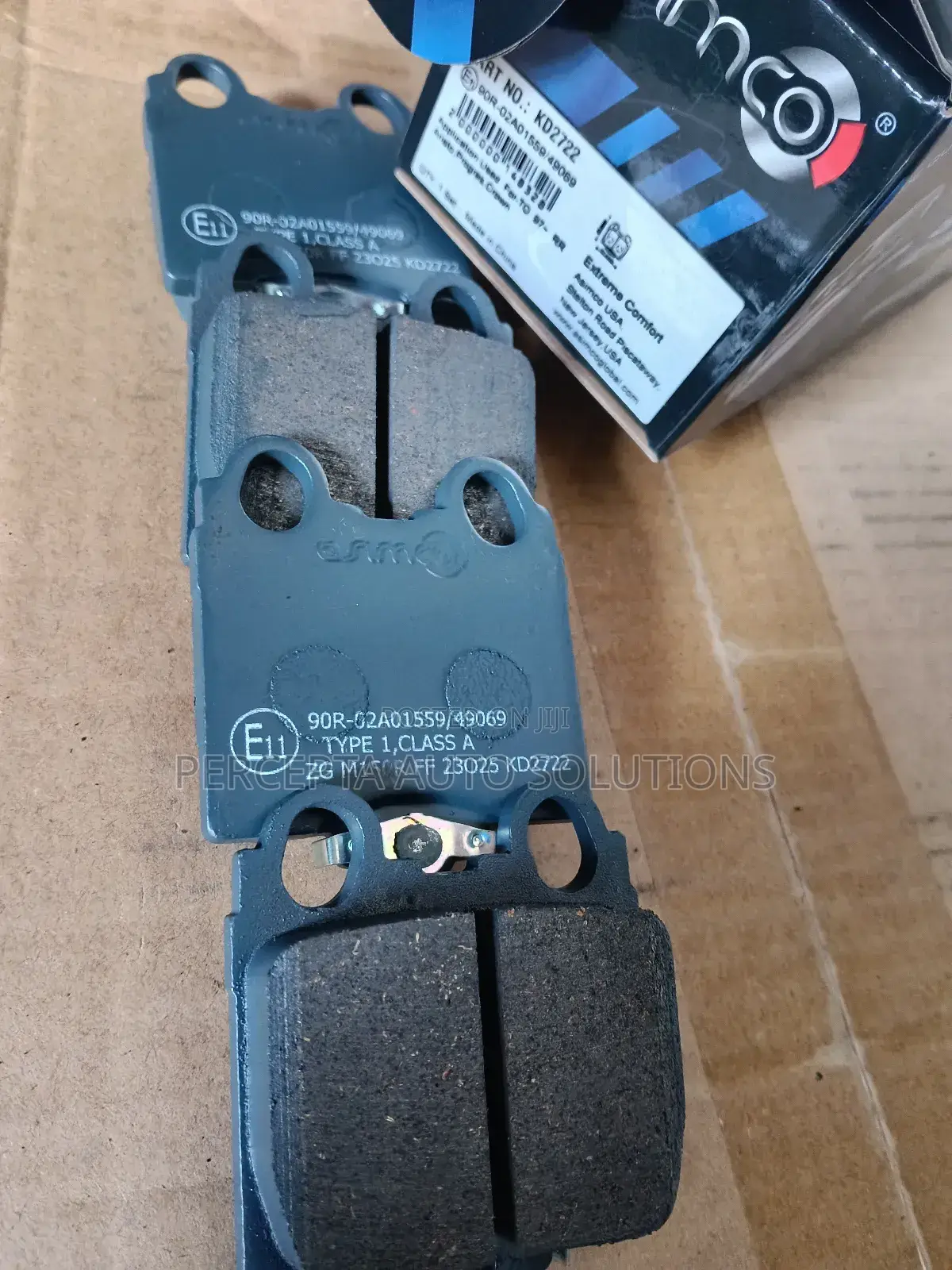 Toyota Mark Ii,Markx Grx120,Crown Grs180 Asimco Rear Brake Pads Kd2722