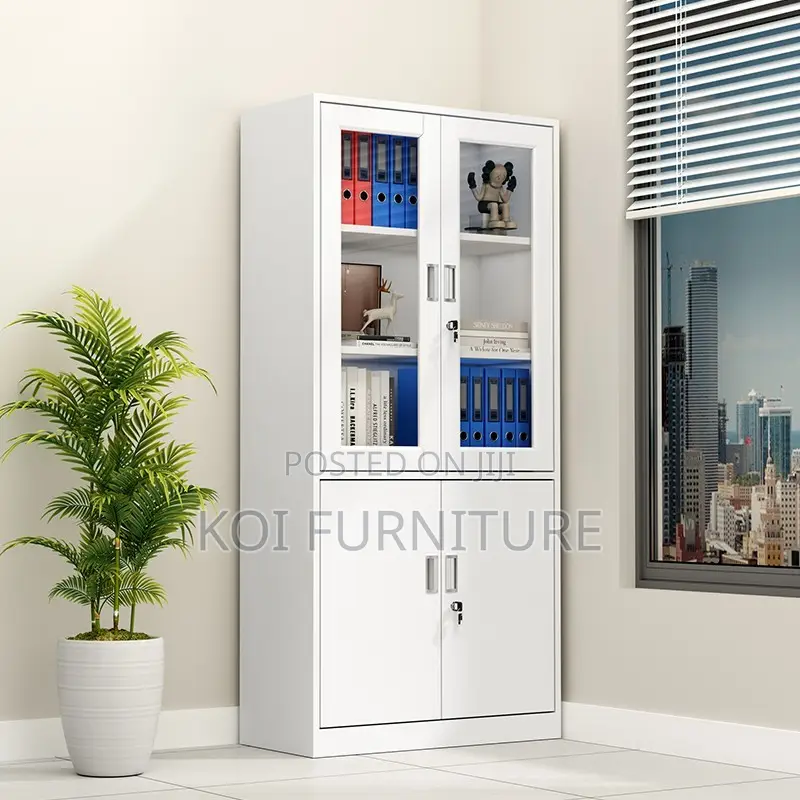 Office Cabinet; Two Doors Steel Sturdy Protection Cabinet