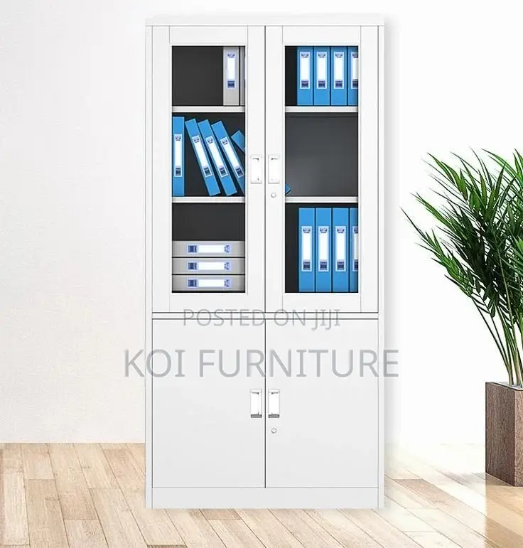 Office Cabinet; Two Doors Steel Sturdy Protection Cabinet