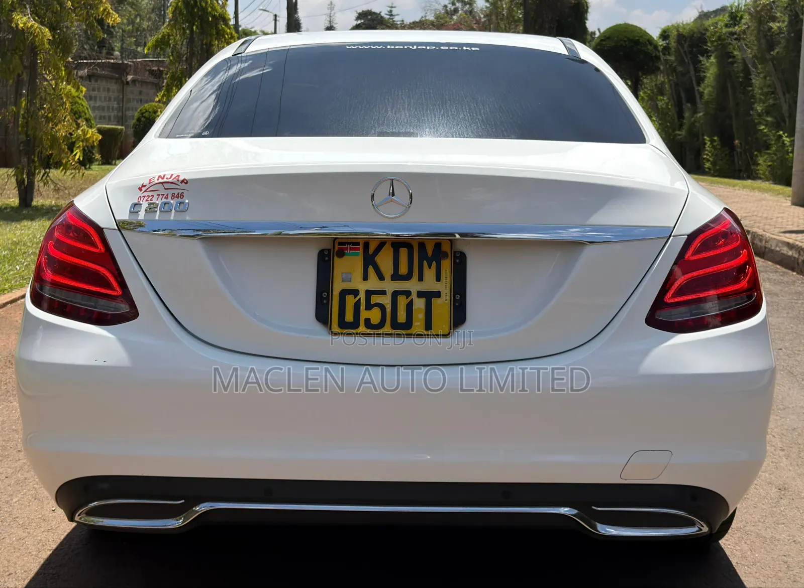Mercedes-Benz C200 2016 White