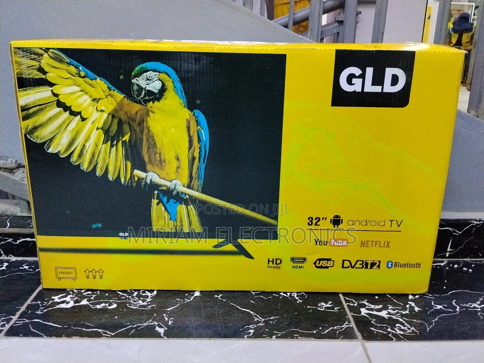 GLD 32" Inch Frameless Smart Android Television Digital Tv, App Store
