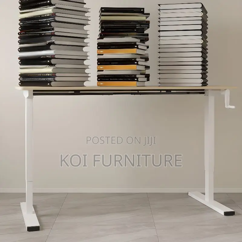 Office Desk; Adjustable 1.2m Top Sit Stand Working Electric Table