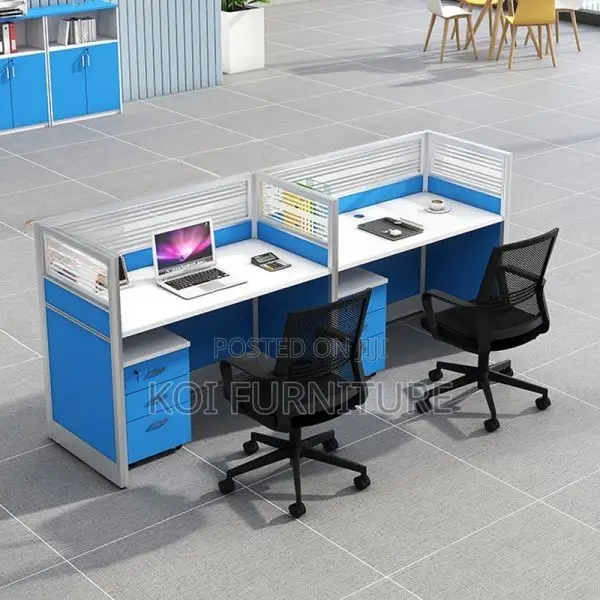Office Workstations; Two Users Accomodation MDF Office Desk