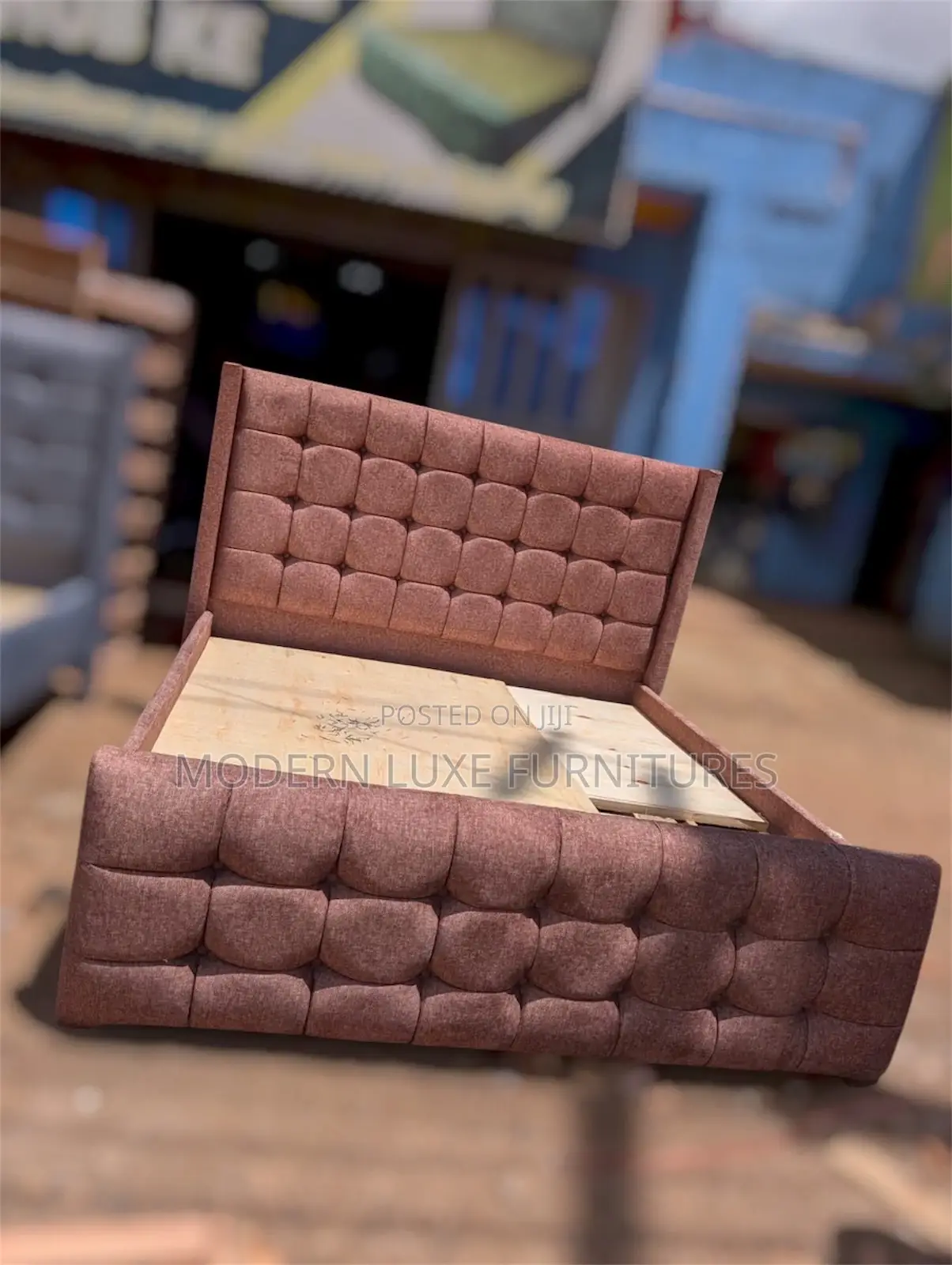 Brown 6by6 Bed/ 6 by 6 Bed/