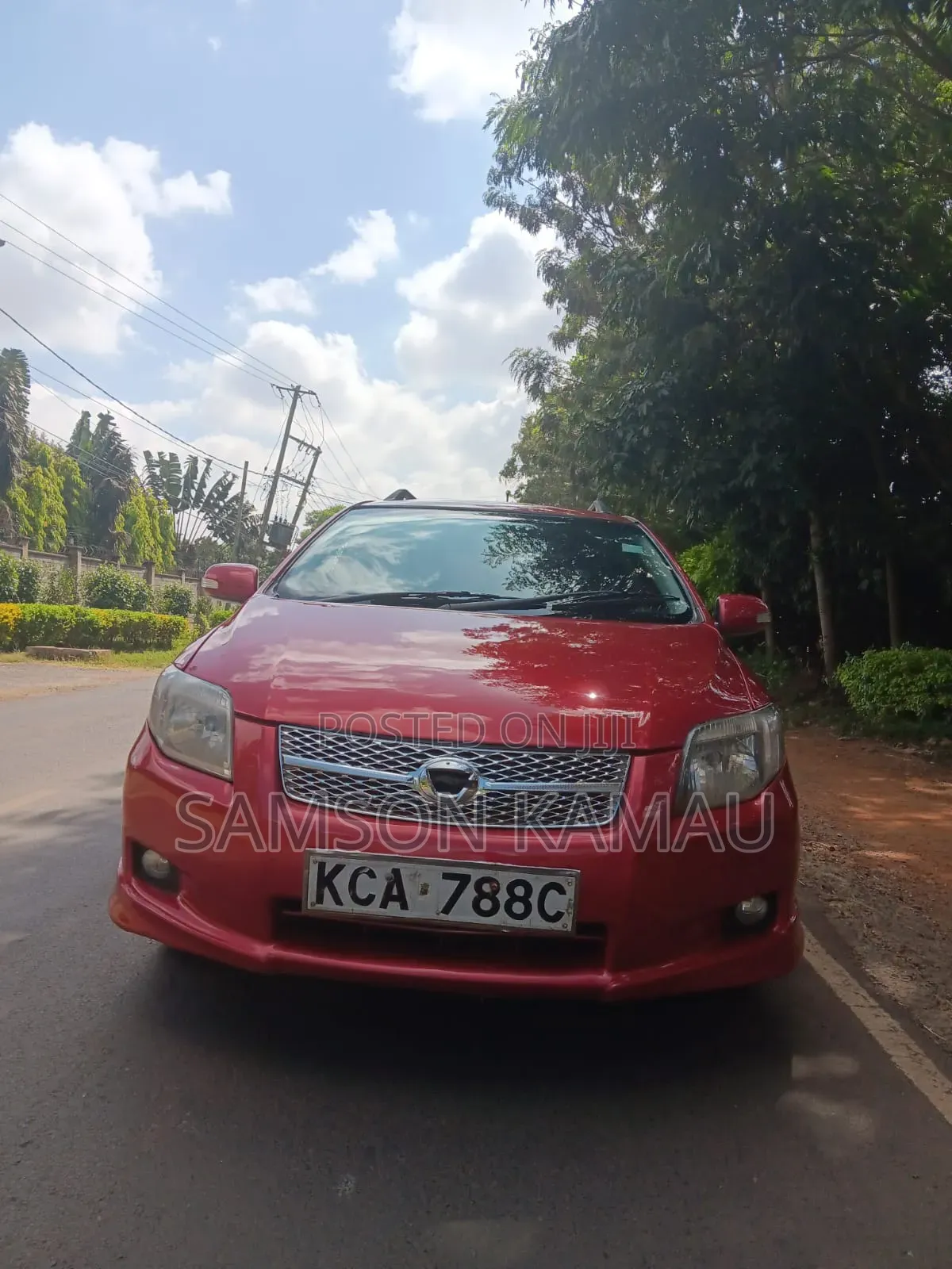 Toyota Corolla Fielder 2009 Maroon