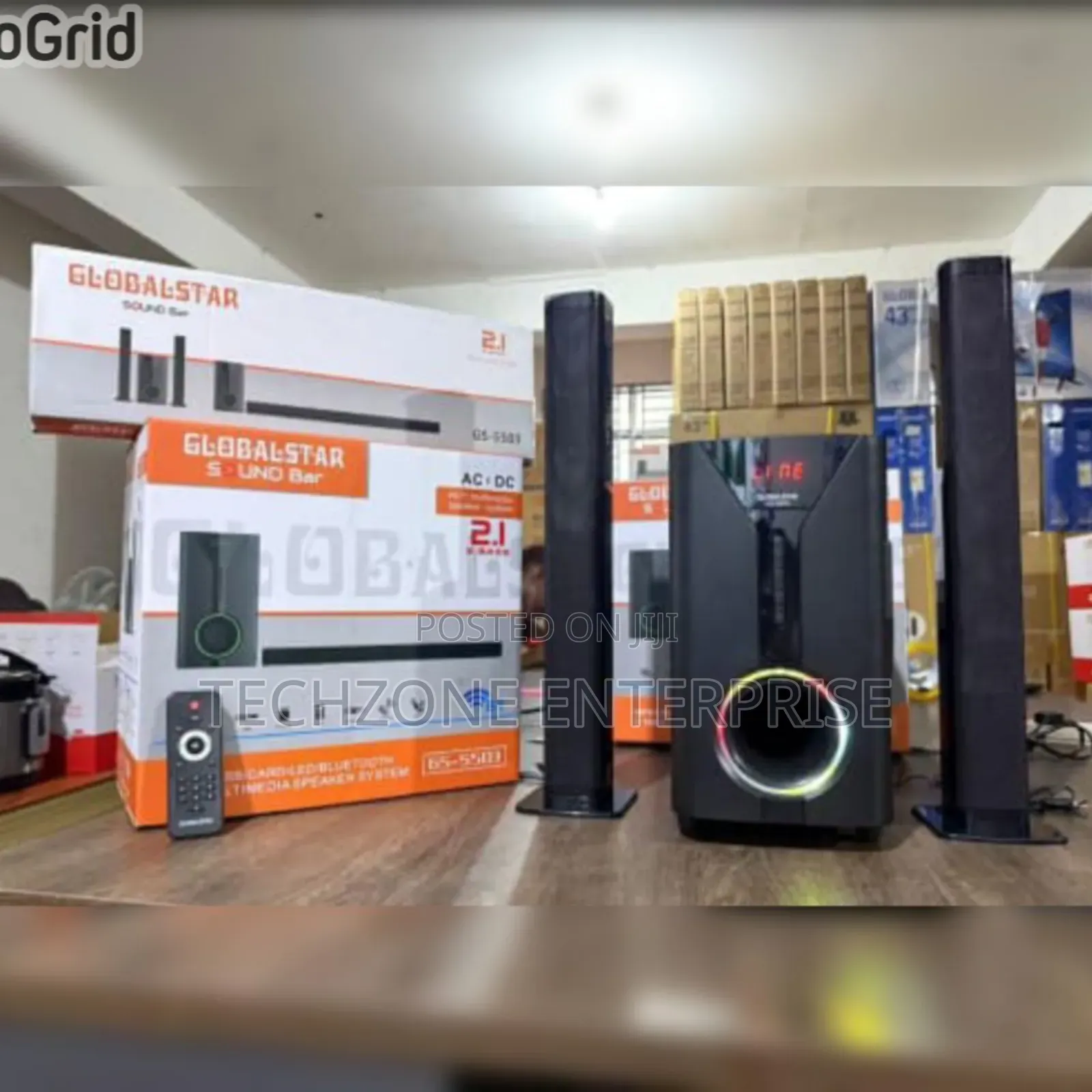 New Model 2.1ch Globalstar Sub Woofer System With Remote Control