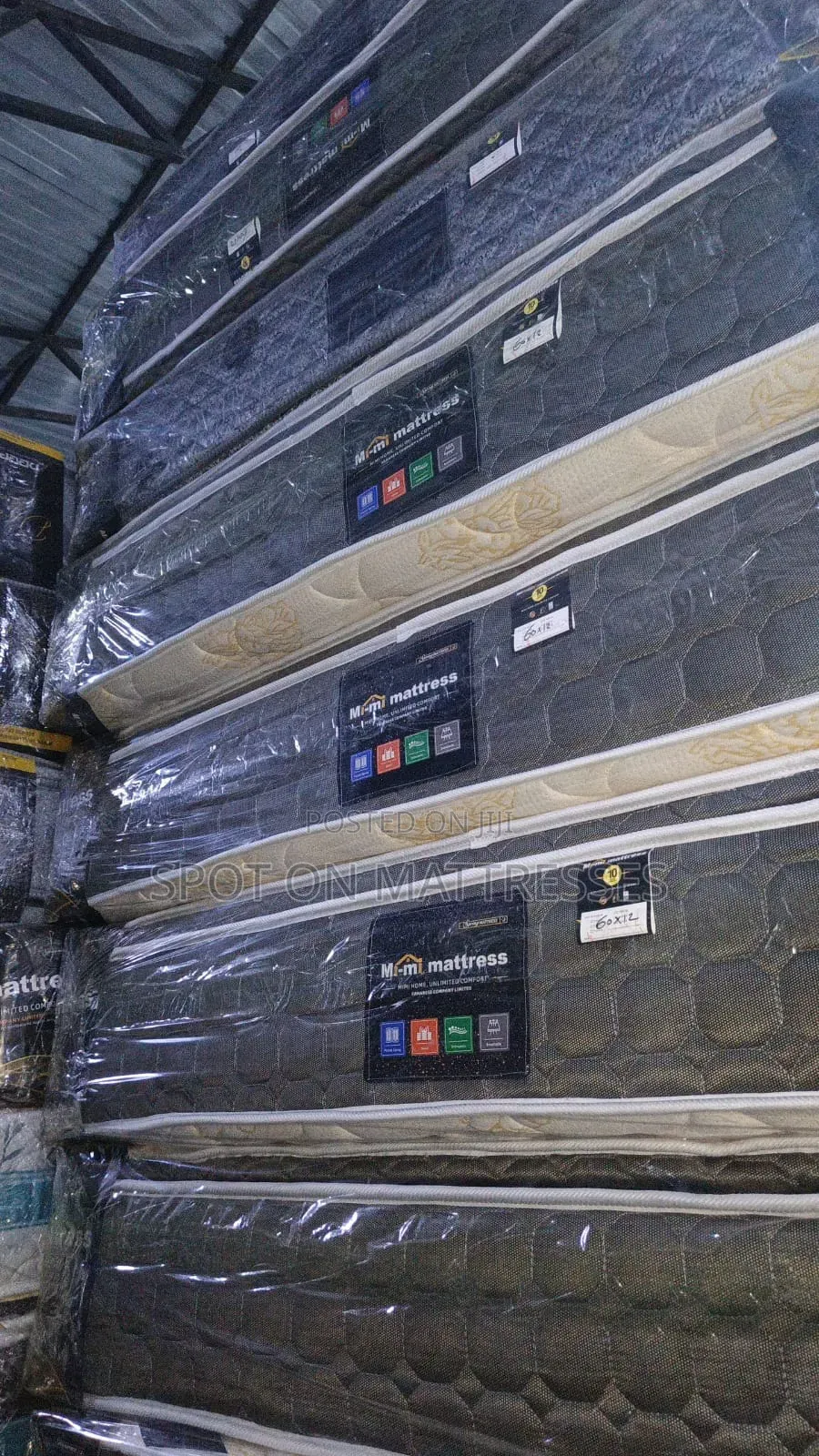 Pocket Orthopedic Spring Mattresses. 5x6x12 and 6x6x12. Free Delivery!
