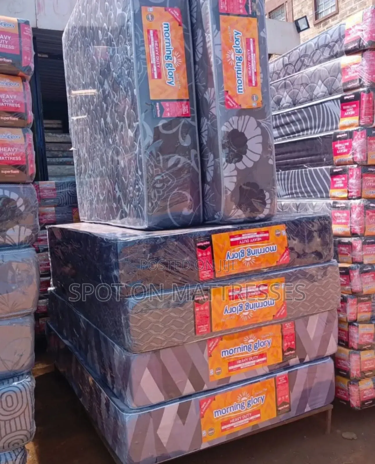 4x6x10 Printed High Density Mattresses. Free Same-Day Delivery.