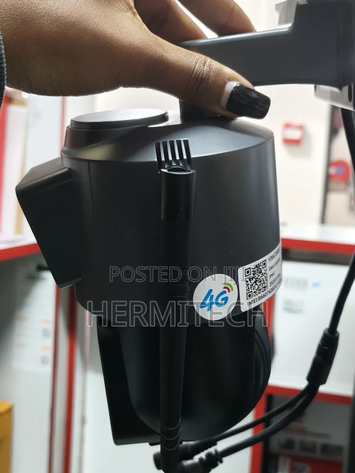 V380 Control PTZ Dual Lens 4g Electric Ethernet Cable