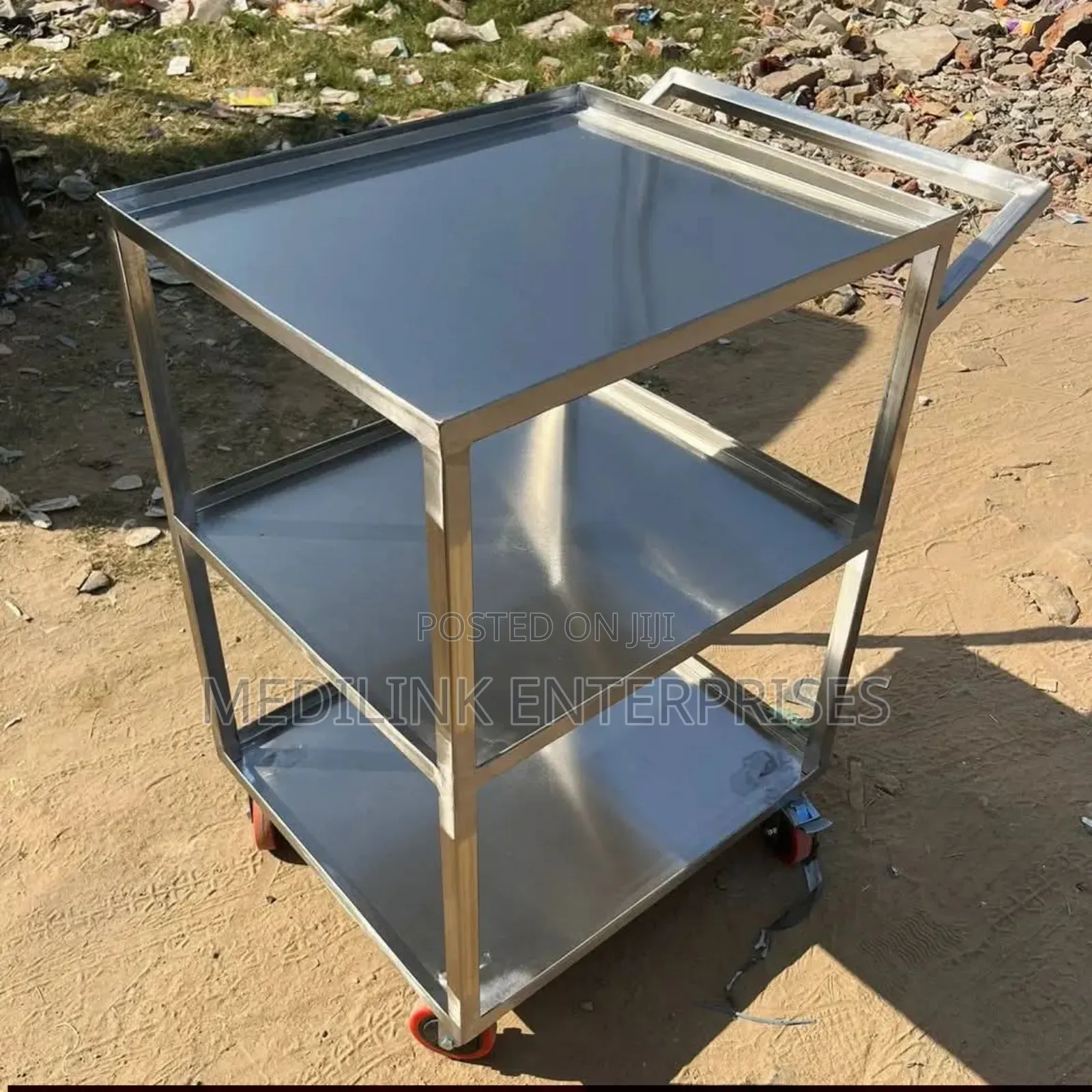 Ss 304 Customized Food Trolley