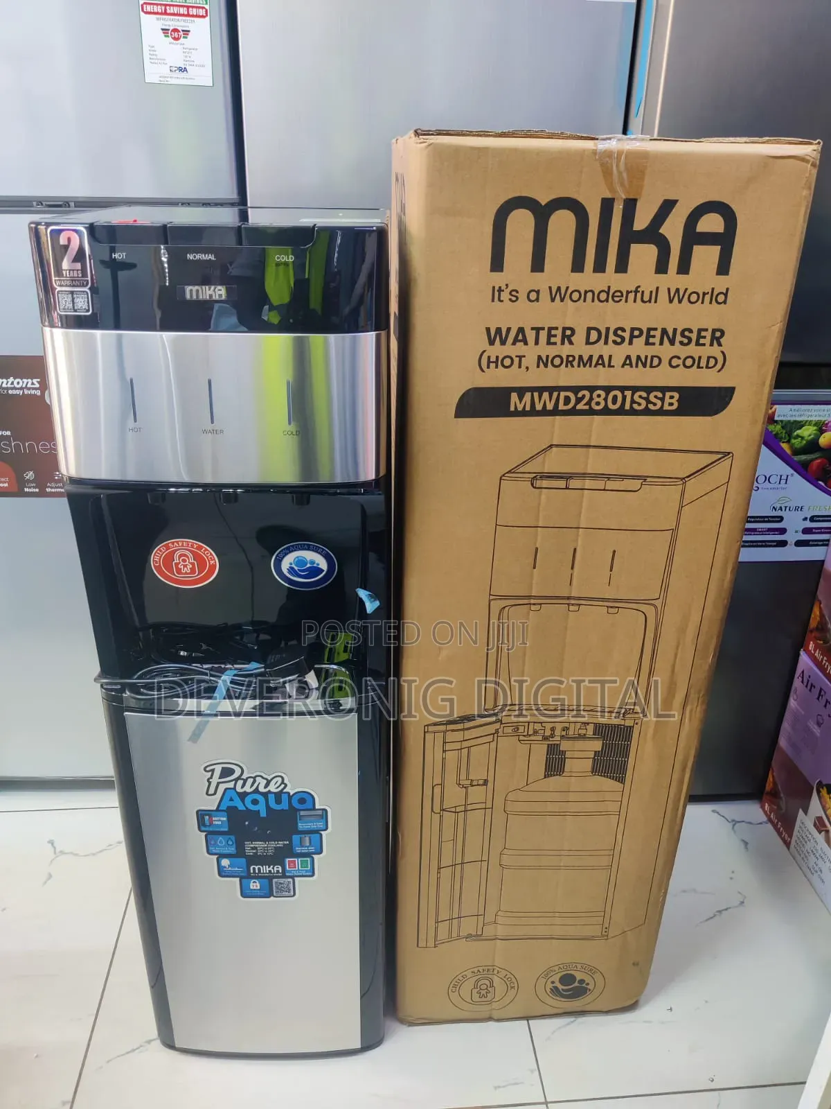 *Mika Dispenser Bottom Load 2801hot, Normal Cold