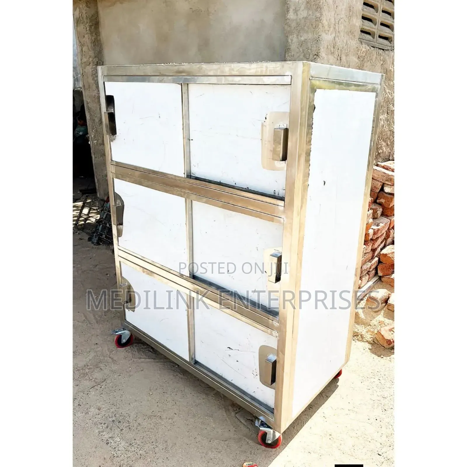 Closable Storage Stainless Steel Commercial Cabinet