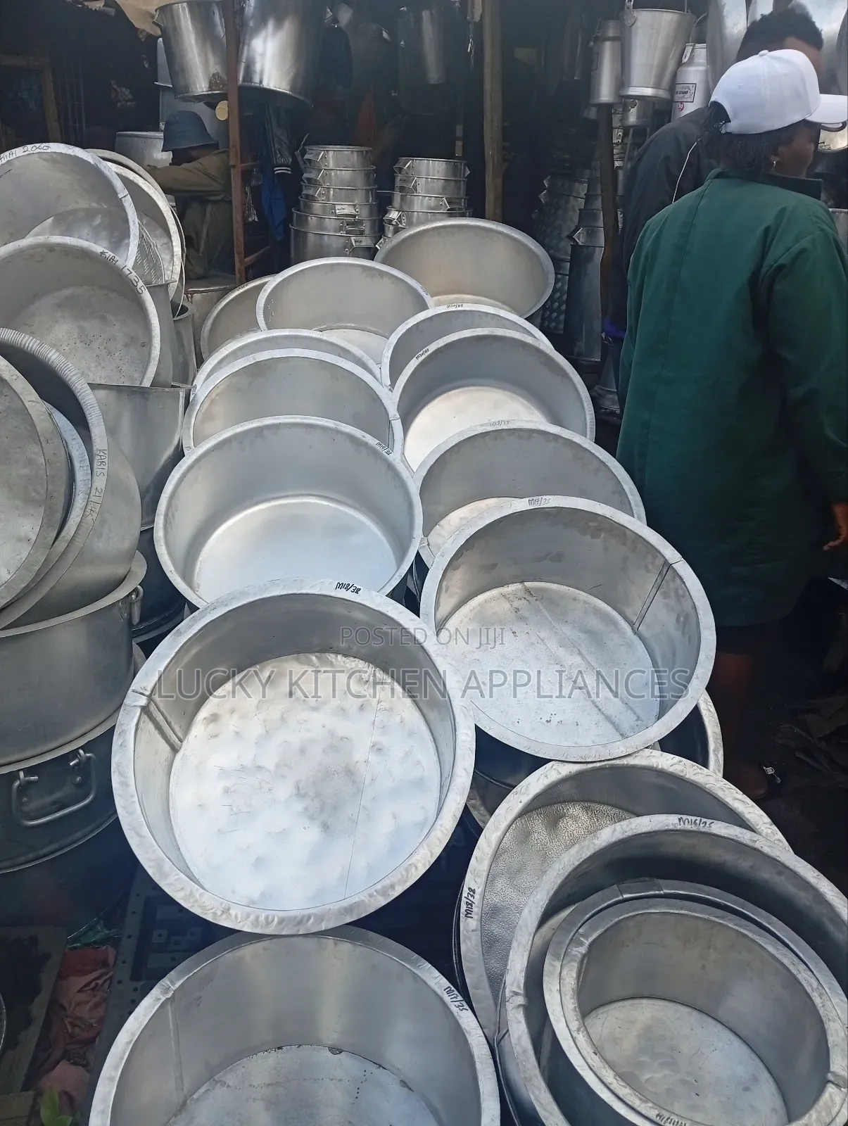 Heavy Duty Aluminium Juakali Sufuria.