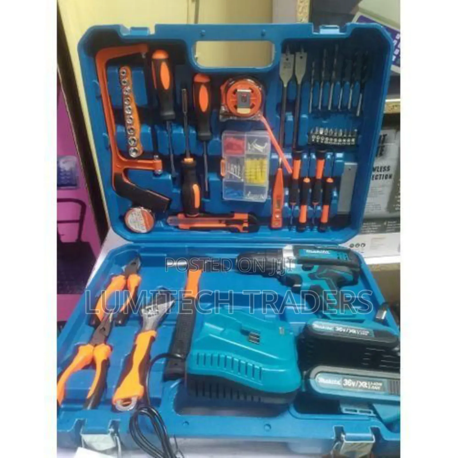 Makita 48 Volts Cordless Drill Set 47 PCS Tool Set