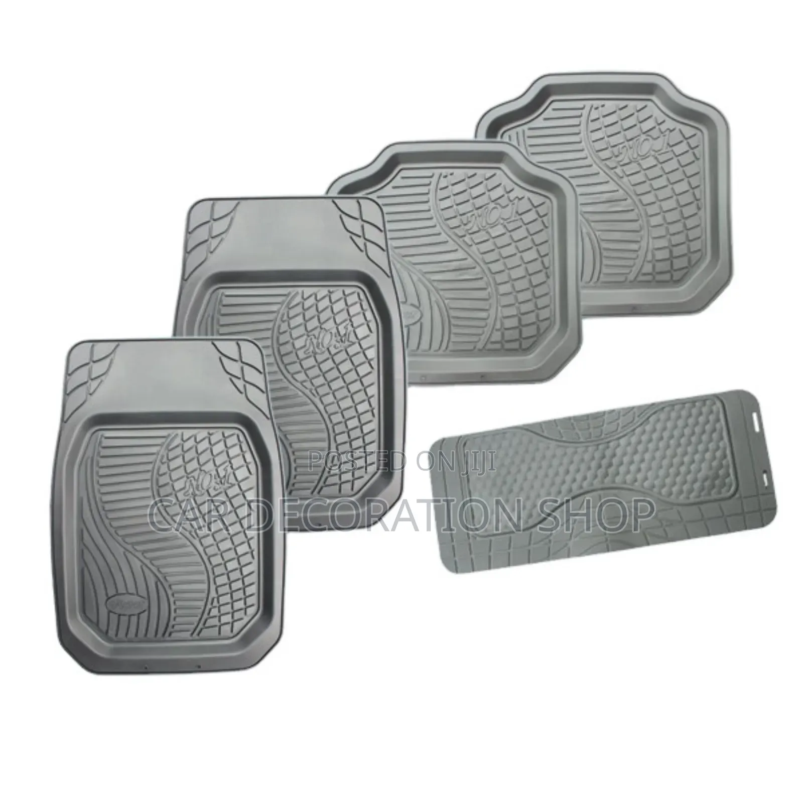 Deep Dish Grey No1 Carpet Floor Car Mats