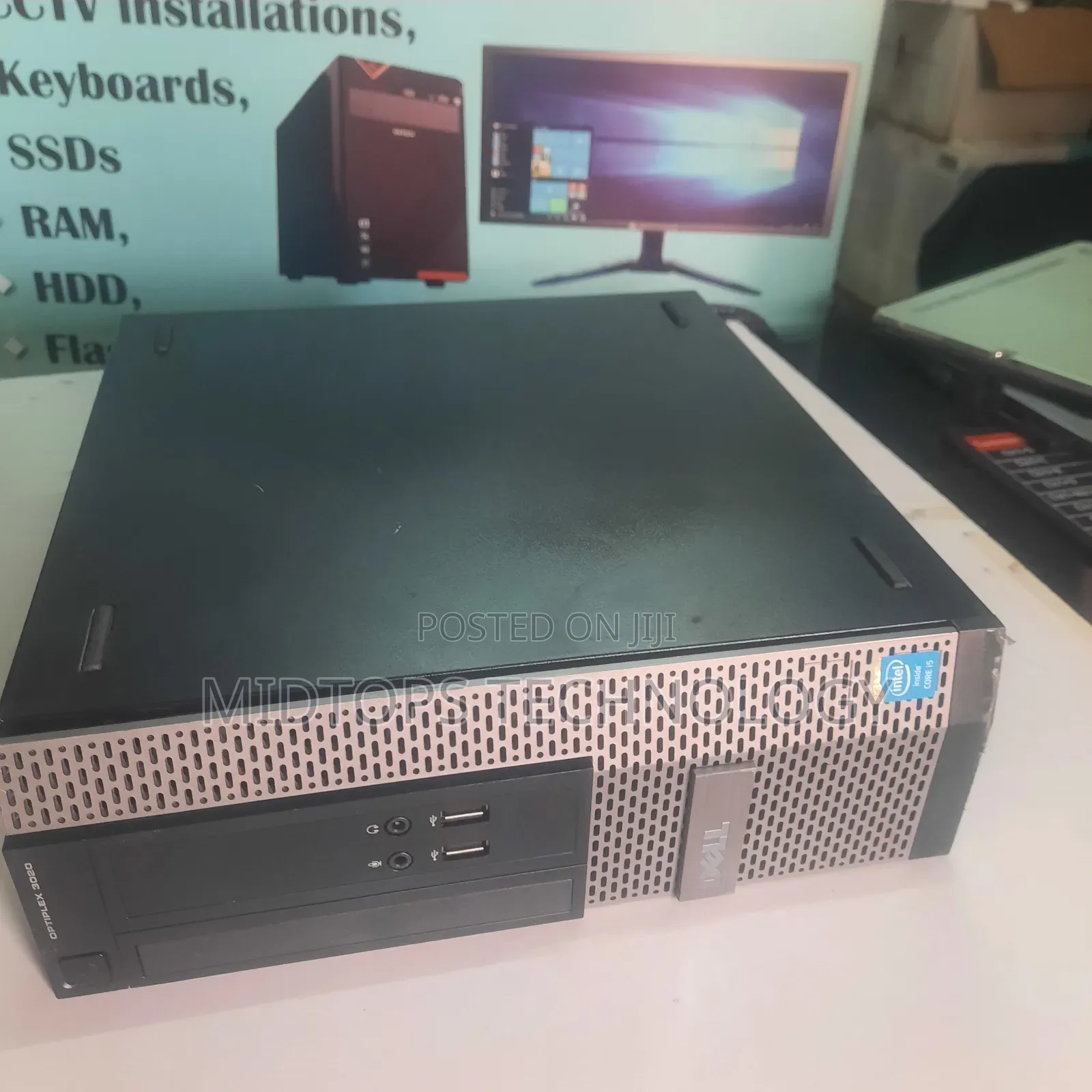 Desktop Computer Dell OptiPlex 3060 4GB Intel Core i5 HDD 500GB