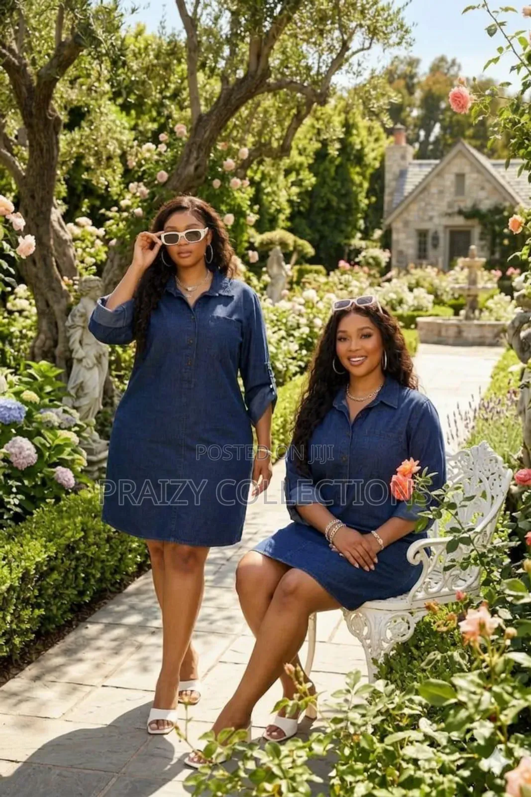 Denim Shirt Dress