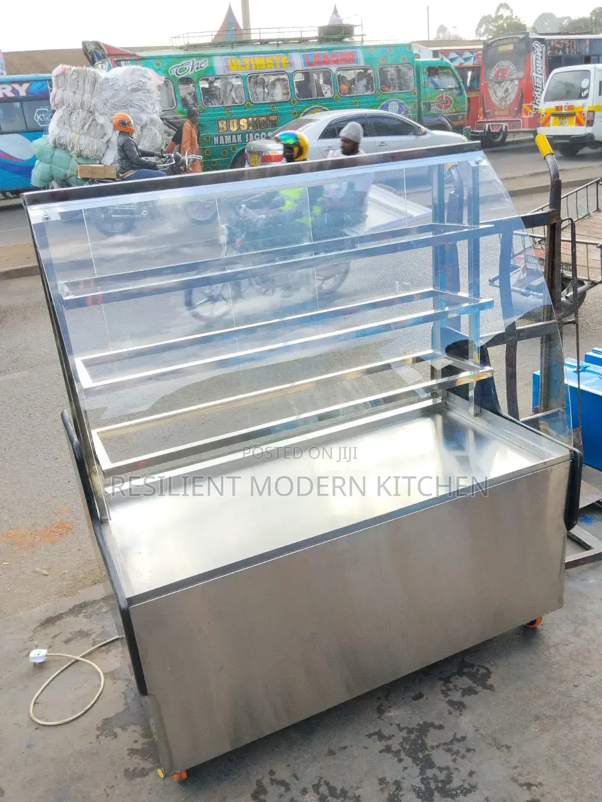 Commercial Stainless Steel Cake Display