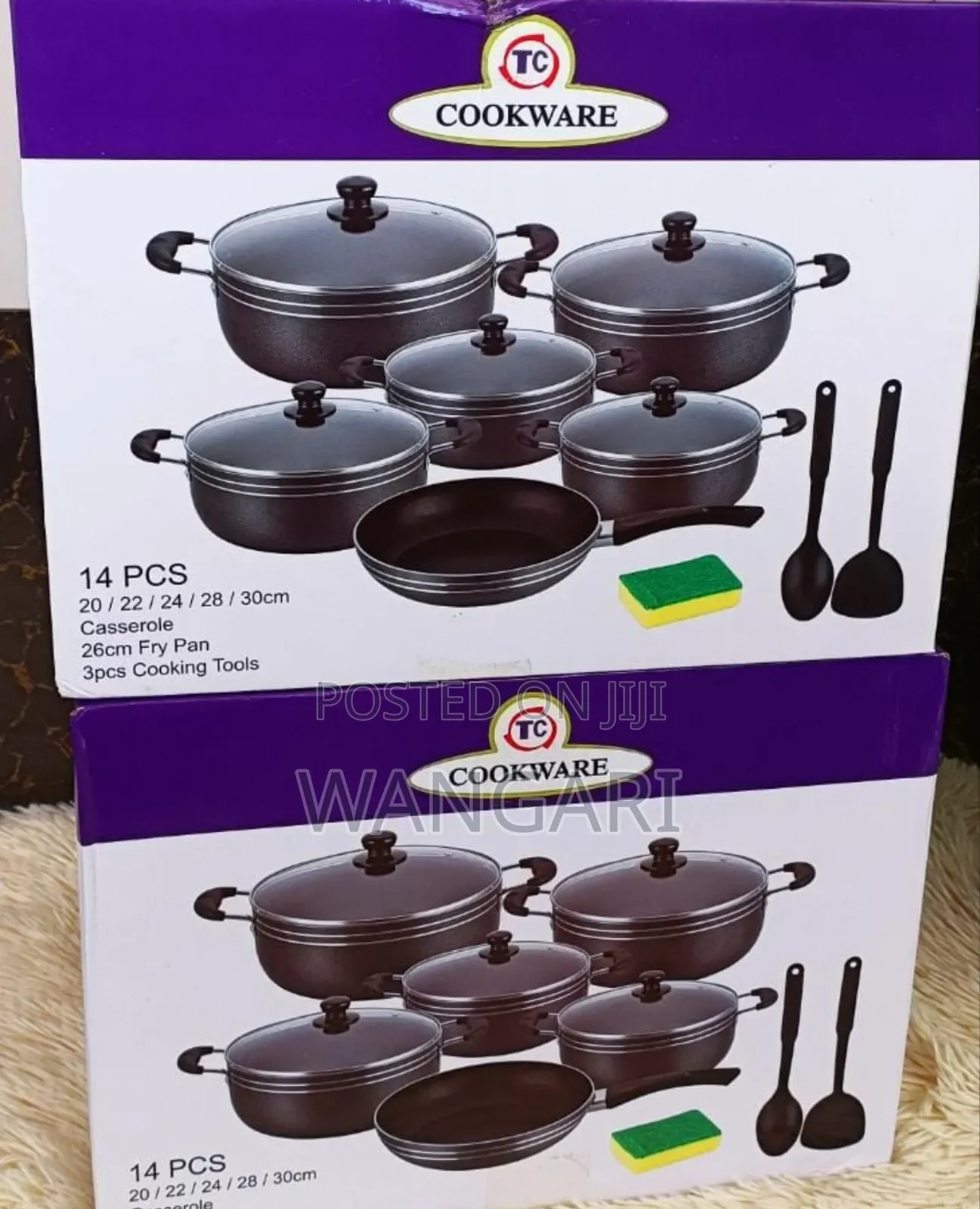 Tc 14pieces Cookware