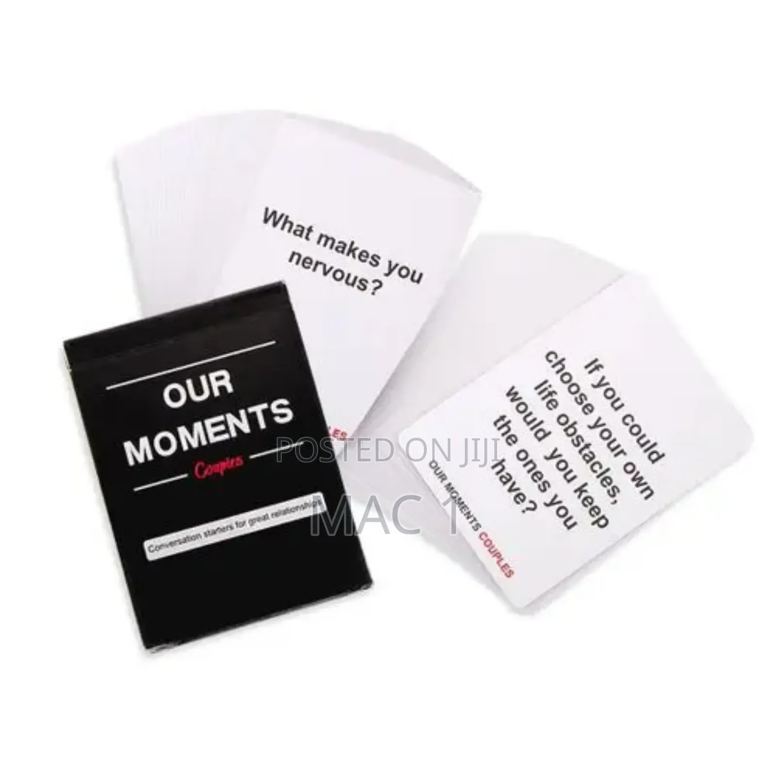 ​Our Moments: Couples Conversation Starter Card Game