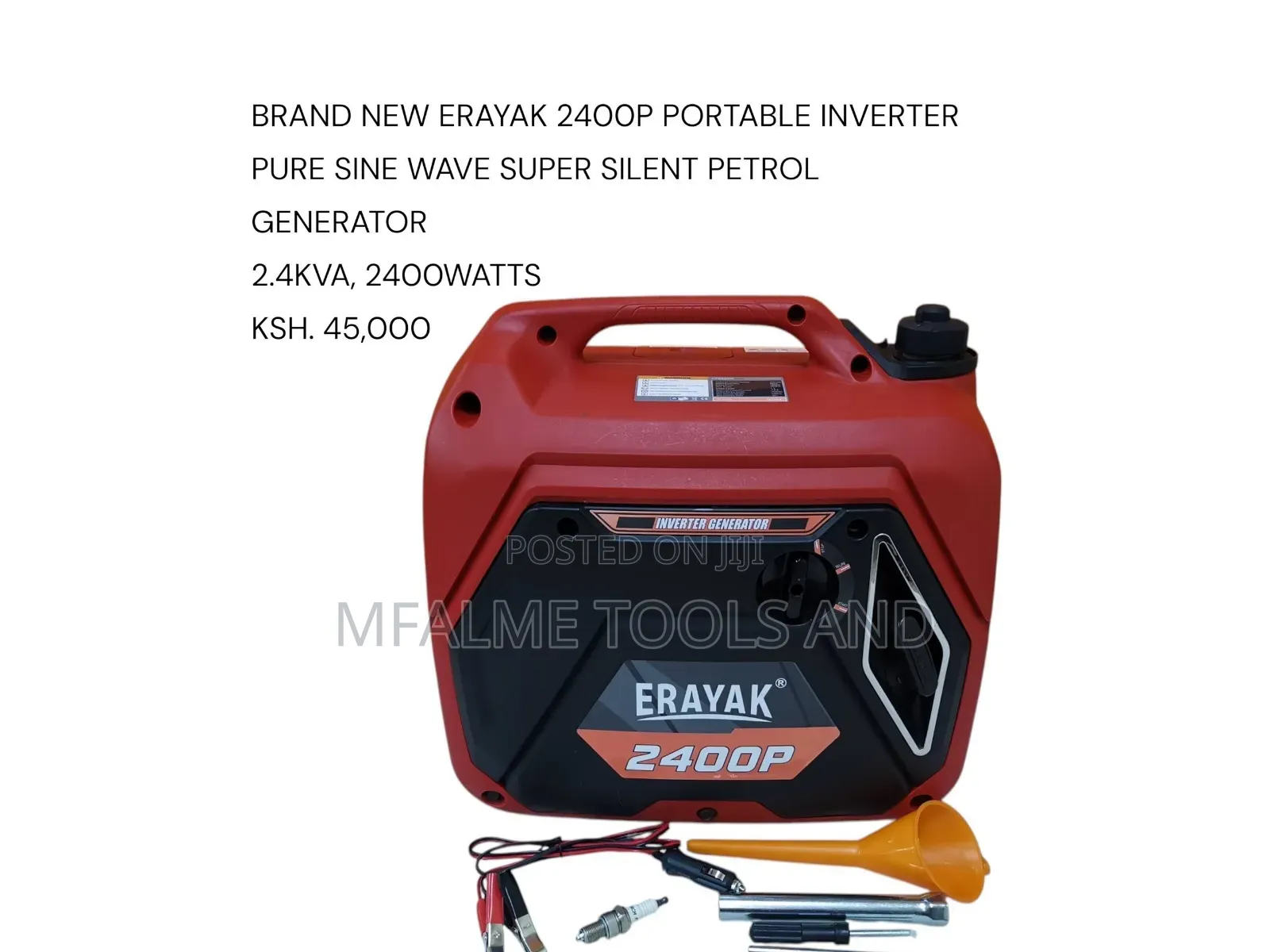 Sale!Clearance!!Inverter Generator Pure Sine Wave Silent Petrol 2.4kva