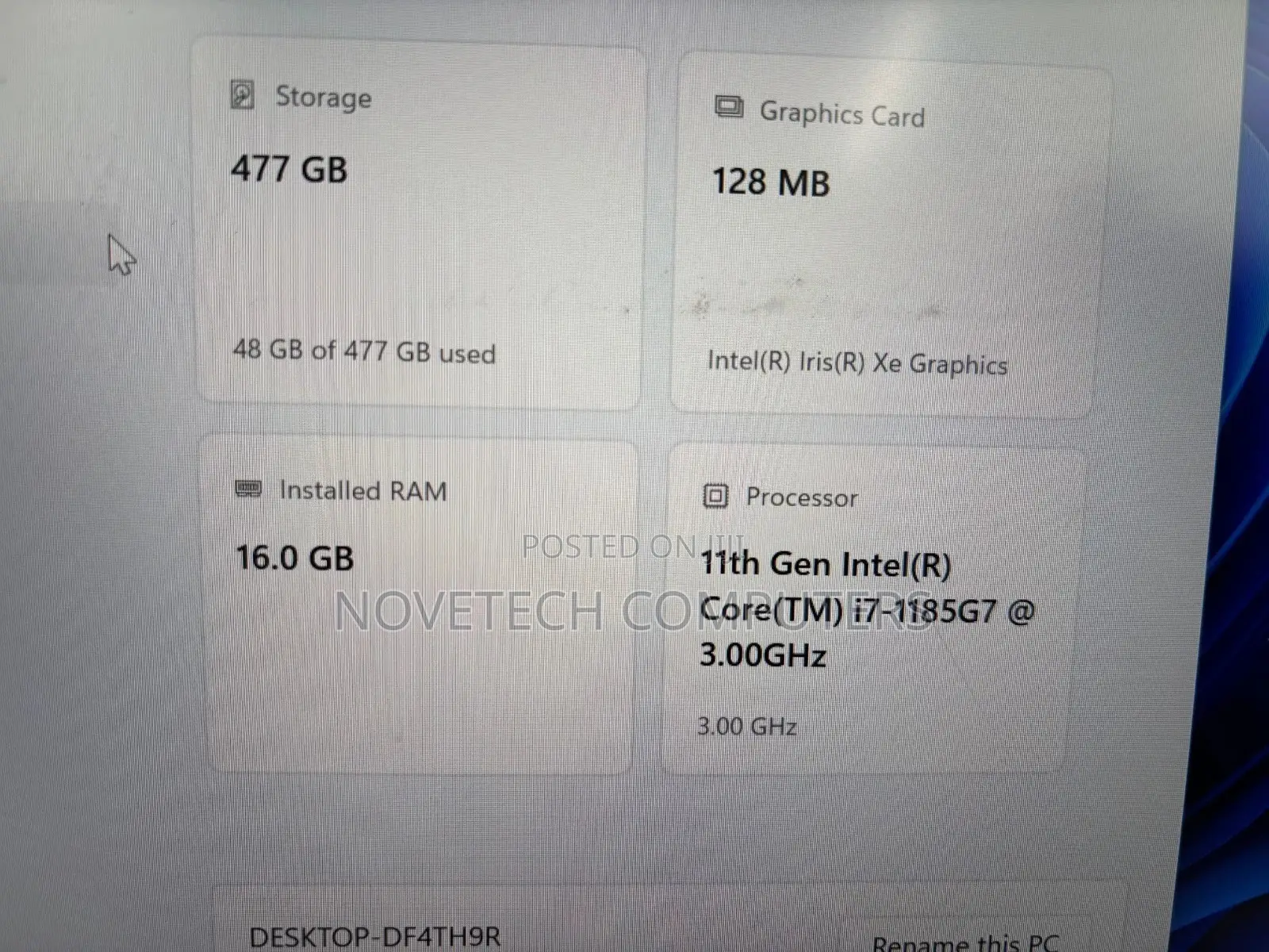 Laptop HP EliteBook 830 G8 16GB Intel Core i7 SSD 512GB