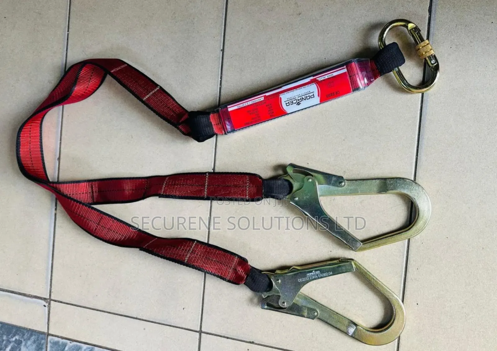 Ponacer Double-leg Shock-absorbing Lanyard