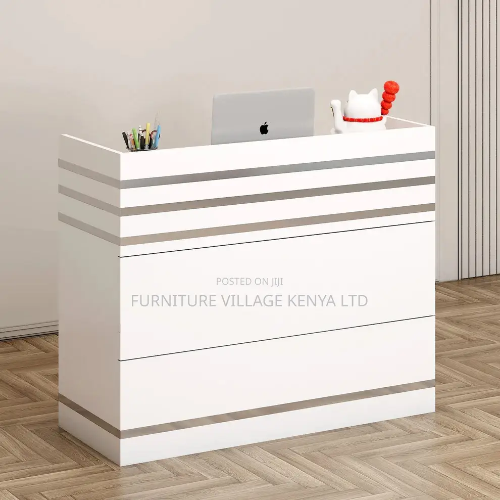 Reception Desk; 1.6m Office Welcome Reception Office Desk
