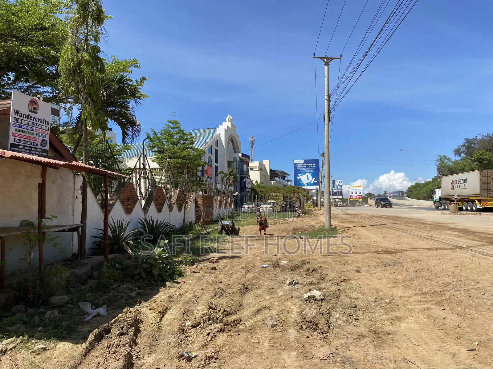 0.6 Acres Plot Touching Malindi Road Close to Citymall