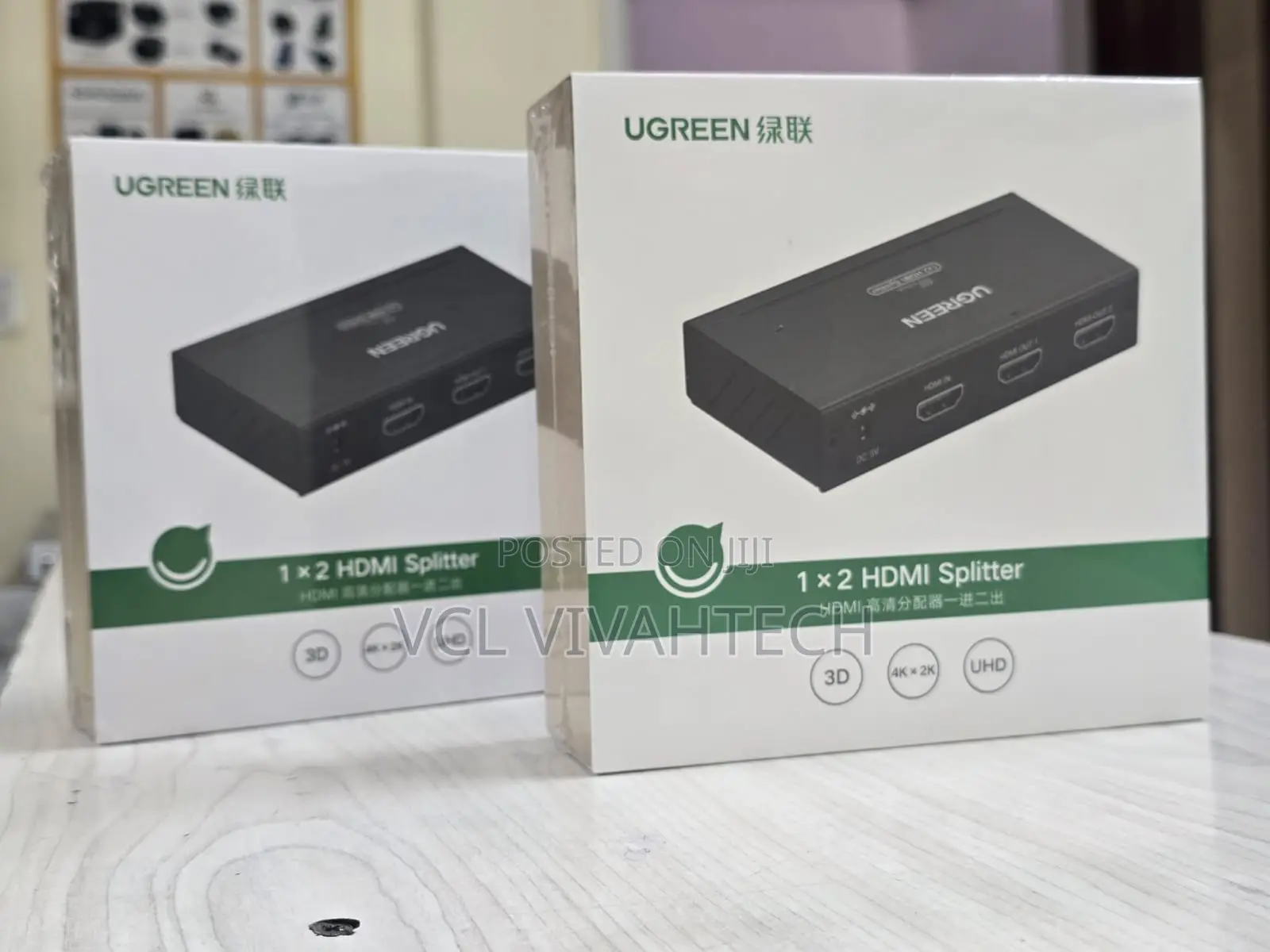Ugreen Cm619 Hdmi 2.0 1 in 2 Out Splitter