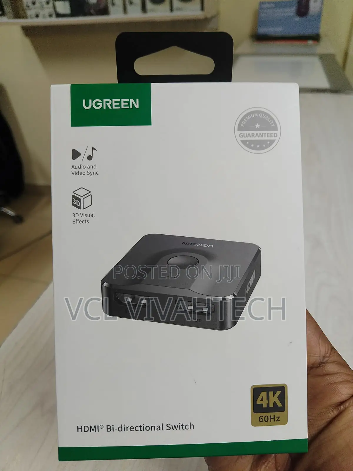 Ugreen Cm217 2 in 1 Out Hdmi Switcher