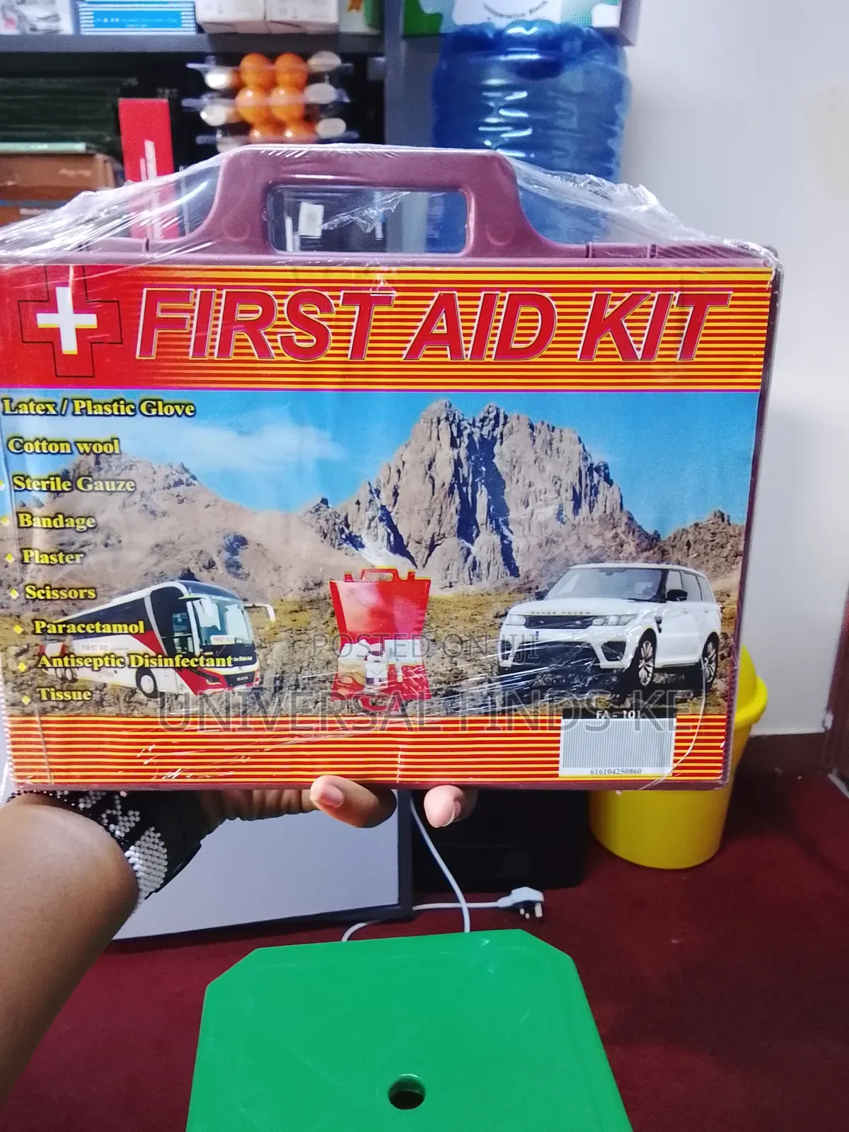 First Aid Kit Available For Car Emergency