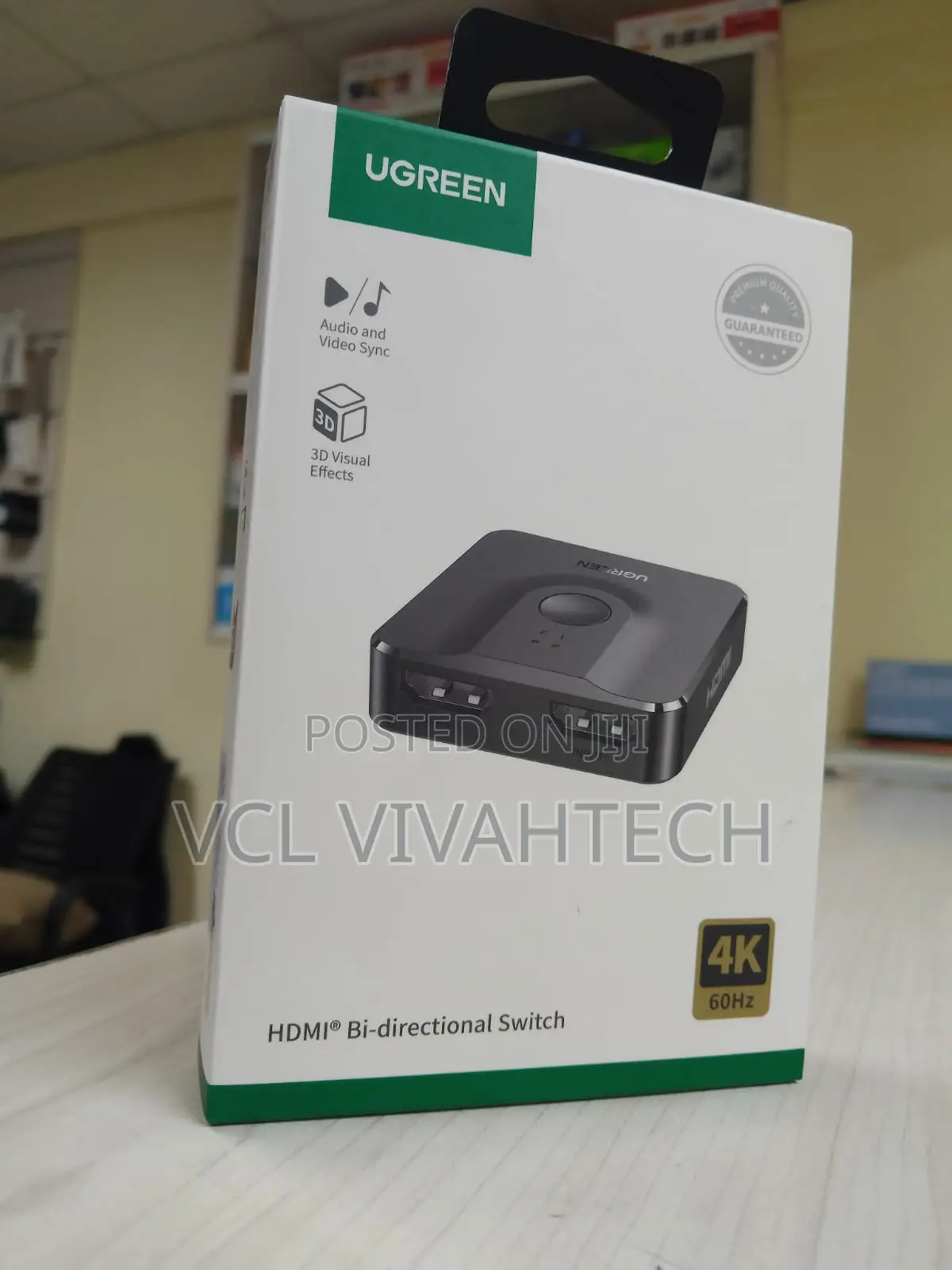 Ugreen 2 in 1 Out Hdmi Switcher