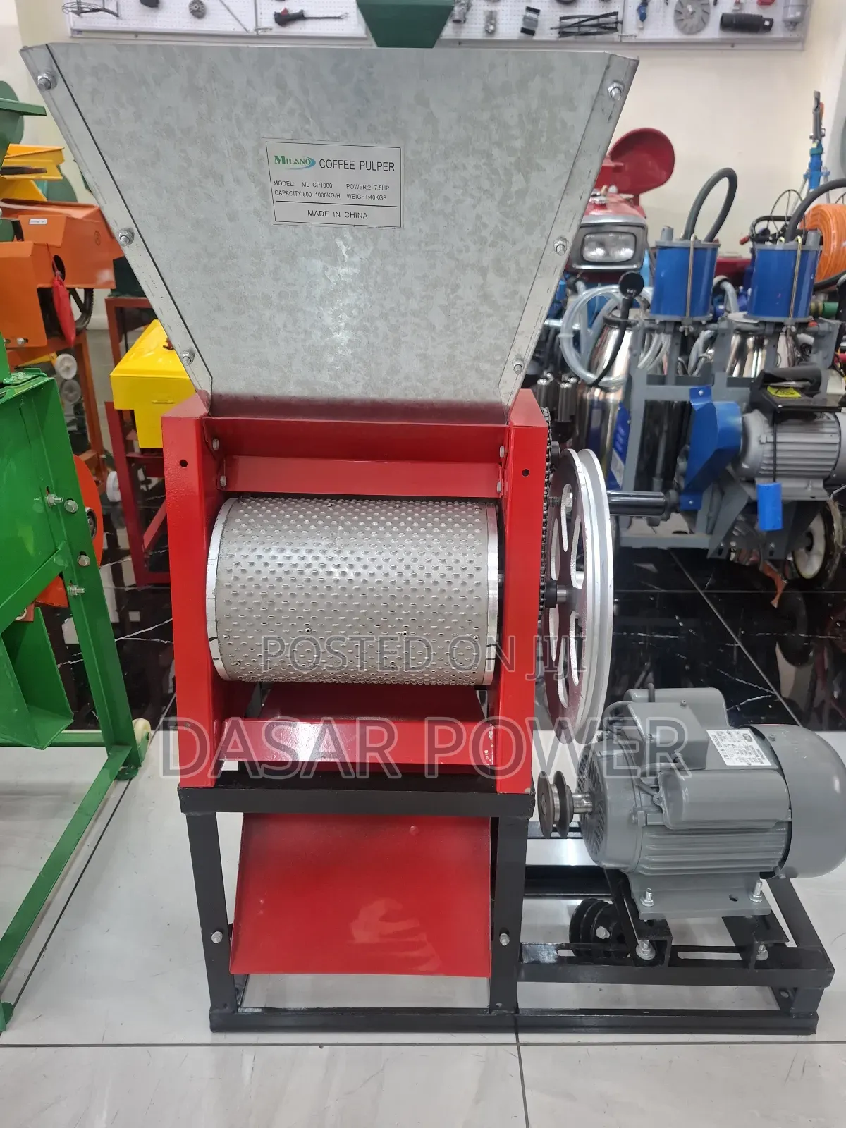 Electric Coffee Palper Machine