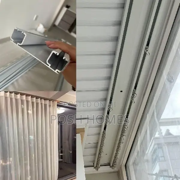 Straight Support Curtain Rails